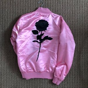 hell from paradise satin bomber SMALL